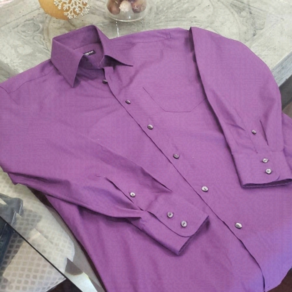 DOLCE & GABBANA Men's DRESS SHIRT Formal Shirt Large Fit Like New 15/38